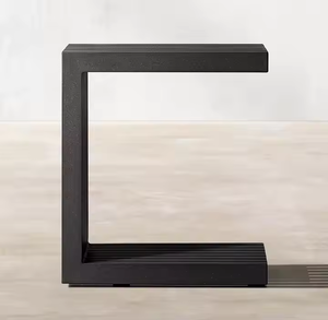 <span class=keywords><strong>Tumbona</strong></span> Moderna de Aluminio Negro con Ruedas, <span class=keywords><strong>Tumbona</strong></span> de Playa para Exteriores para Uso en Hoteles - Product Image 5