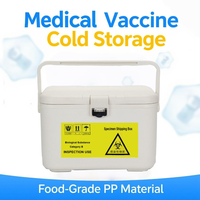 Conteneur de transport de sécurité médicale UN2814 boîte d'expédition de spécimen standard équipement cryogénique pour le stockage et l'expédition d'échantillons