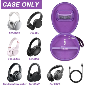 Housse de protection personnalisée pour casque d'écoute <span class=keywords><strong>Beats</strong></span> Studio 2.0/ <span class=keywords><strong>Beats</strong></span> <span class=keywords><strong>Studio3</strong></span> /Solo 2 Solo 3 Housse pour casque d'écoute sans fil - Product Image 2