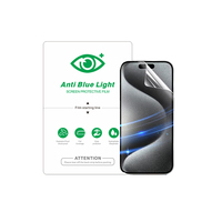 Protection d'écran en film hydrogel TPU 2.5D haute transparence, anti-rayures, anti-lumière bleue, pour 12 13 14