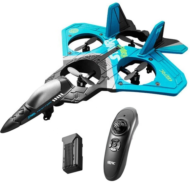 V17 Professional Drone 2.4G EPP Foam Hover Coreless Motor Gravity Sensing Rc Quadcopter Airplane Remote Control Aircraft Fighter