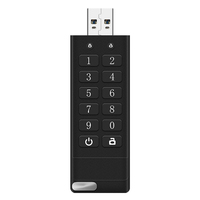 Goldenfir FLASH DRIVE terenkripsi USB 3.0 256GB transmisi cepat stabil, efisiensi kerja lebih tinggi