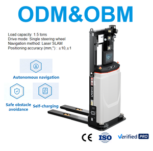 Apilador de Palés de 1.5T con Alcance de 3000MM para Automatización de Almacenes, Solución Logística de Fábrica 1F1530-D, Navegación de Alta Precisión 1 - Product Image 5