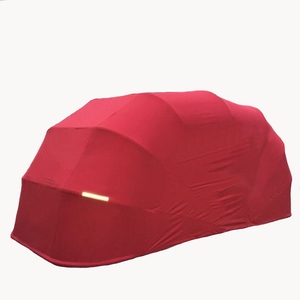 Abri de voiture moderne rétractable et pliable pour l'extérieur, cadre en <span class=keywords><strong>acier</strong></span> inoxydable résistant à la corrosion, plusieurs tailles au choix, installation facile - Product Image 4