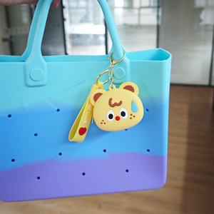 Monedero de Silicona con Diseño de Dibujos Animados para Niños, Llavero, Colgante, con Cremallera, Portátil, Mini, Bonito, Bolsa de Almacenamiento para Auriculares, Regalo - Product Image 3