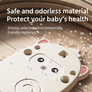 Estantería para niños, nuevo estilo, estante de juguete de plástico para bebés, estantería pequeña para jardín de infantes, que incluye almacenamiento para niños - Product Image 5