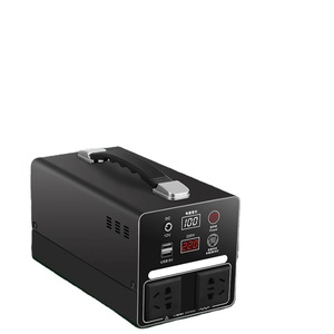 Estación de Energía Portátil para Casa y Auto, 220V 300W, Onda Sinusoidal Pura, Batería Externa de Iones de Litio, Energía Solar de Emergencia - Product Image 1
