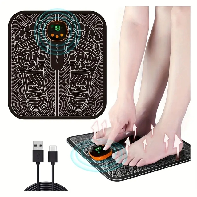 Wholesale Portable Ems Acupoints Foot Massager Neuropathy & Plantar Fasciitis Reflexology Massager for Body