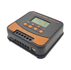 Contrôleur de <span class=keywords><strong>charge</strong></span> solaire intelligent mppt 20A contrôleur solaire 12v/24v tension photovoltaïque max 50V avec port RS485