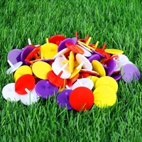 Offre Spéciale – Marqueur de Position de Balle de Golf Personnalisable avec Logo, Durable, en Plastique Plat Rond de 24 mm pour Accessoires de Golf