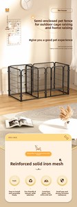 Miglior Recinto per Cani Personalizzabile in Acciaio per Interni ed Esterni, Sicuro per Gatti e Piccoli Animali, con Struttura Solida - Product Image 6