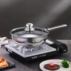 Juego de utensilios fáciles de limpiar, olla de sopa duradera adecuada para diferentes propósitos, Alat Masak de acero inoxidable - Product Image 4