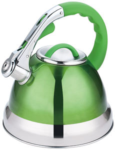 Nieuwe Ontwerp Hotselling Rvs Whistling Met Bakelieten Handvat Marbelize Kachel Waterkokers - Product Image 3