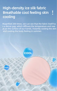 قفازات واقية من الشمس للقيادة الصيفية لركوب الدراجات مقاومة للضوء بأشعة تحت الشمس قفازات حريرية ثلجية بشاشة تعمل باللمس للنساء - Product Image 4