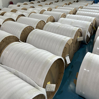 Papier d'emballage alimentaire de haute qualité sans BPA, anti-frisottis, en pâte de bois vierge naturelle, rouleau jumbo pour gâteaux, pizzas, sandwichs, salades