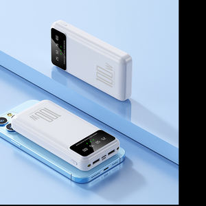 PD100W Tipo-C Salida Doble USB 20000mAh para <span class=keywords><strong>xiaomi</strong></span> Capacidad de <span class=keywords><strong>carga</strong></span> <span class=keywords><strong>rápida</strong></span> <span class=keywords><strong>Carga</strong></span> <span class=keywords><strong>rápida</strong></span> QC3.0 para iPhone banco de energía ultrafino - Product Image 3