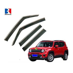 Pare-soleil et pare-pluie pour fenêtre de porte en PC et acier inoxydable haut de gamme pour JEEP RENEGADE 2016 - Product Image 1