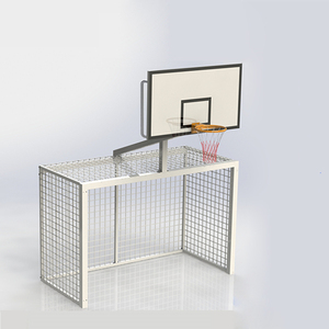 Aro de Baloncesto de Acero de Nuevo Diseño, Portería de Fútbol - Product Image 1