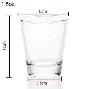 <span class=keywords><strong>Bicchieri</strong></span> da Shot all'ingrosso Logo personalizzato 30ml 50ml bicchiere da whisky da vino <span class=keywords><strong>bicchieri</strong></span> da caffè <span class=keywords><strong>bicchieri</strong></span> da Shot - Product Image 5