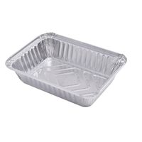 Conteneurs en aluminium jetables oblongs RFF 220, plaques en aluminium pratiques pour diverses utilisations
