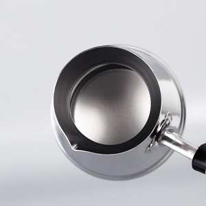 Cafetières en acier inoxydable de différentes tailles, <span class=keywords><strong>mousseur</strong></span> à <span class=keywords><strong>lait</strong></span> avec poignée, idéal pour la maison, les sorties et le camping - Product Image 2