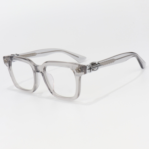 <span class=keywords><strong>Gafas</strong></span> Negras Doradas Sólidas Transparentes Marrones Rectangulares Exquisitas de Metal Fundido Tallado Duradero para Hombre con Logotipo Personalizado 8298 - Product Image 4