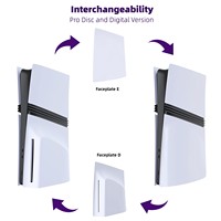 Plaques de recouvrement pour PS5 Slim, 1 pièce, accessoires de décoration pour PS5 Slim/PS5 Pro