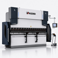 Presse plieuse hydraulique CNC entièrement automatique pour tôles d'aluminium 90T-2500mm 110T-4000mm CE ISO WUSVEK
