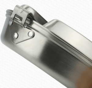 Boîte à lunch en acier inoxydable de 920 ml pour pique-nique, chasse, sports, voyage, combat, cuisine en plein air, camping, chauffage, style américain - Product Image 6