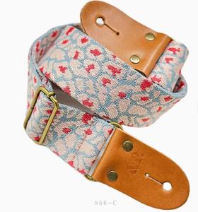 ชิ้นส่วนเครื่องมือและอุปกรณ์เสริมสายกีตาร์พื้นบ้านลายเสือดาวมัดย้อม - Product Image 4