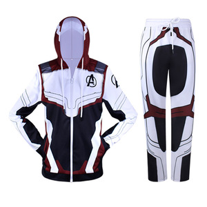 Conjunto de Sudadera con Capucha y Pantalones de Traje de Combate Quantum de los Vengadores, Unisex para Adultos, Secado Rápido, Deportivo - Product Image 1