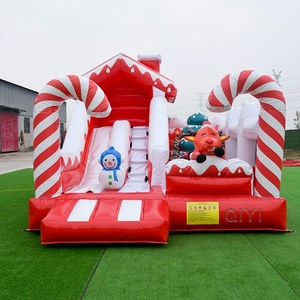 Parcours d'obstacles gonflable commercial pour enfants et adultes, équipement de parc d'attractions extérieur et intérieur - Product Image 1