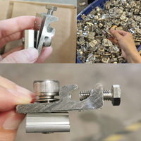 Système de montage solaire UISOLAR, accessoires de fixation PV, borne de mise à la terre conductrice GL pour support de panneau solaire sur toit