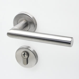 Poignée de Porte à Levier Intérieure en Acier Inoxydable 304 Noir Mat EN1906 pour Porte en Bois, Prix Compétitif Usine OEM - Product Image 3