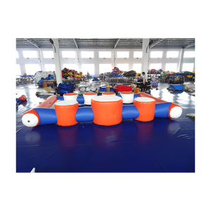 Pierres <span class=keywords><strong>de</strong></span> marche gonflables robustes avec surface antidérapante, <span class=keywords><strong>chemin</strong></span> connectable pour gymnases scolaires et défis <span class=keywords><strong>de</strong></span> fitness en intérieur - Product Image 5