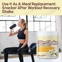 Julong Marque privée Adaptogènes Protéines végétaliennes Keto Friendly Substitut de repas Protéine Poudre Slim Shake