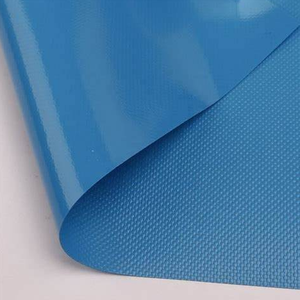 18oz Lona PVC Vinyl Coated Water Resistant Red Orange White Color Tarpaulin - Product Image 3