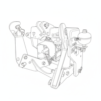 Kit de prise de force avant robuste BITSMAN ATK pour tracteur, engrenage 540/1000 tr/min, haute efficacité, prise de force avant indépendante, montage frontal 1