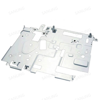 Tôle d'acier inoxydable au carbone personnalisée emboutissage découpe laser services de pièces de soudage fabrication traitement fabrication