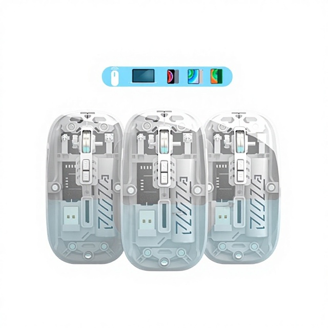 Explosions Dual-mode Magnetic Optical Transparent Ergonomic Wireless for 51 Charging Mouse for Laptop