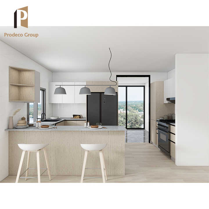 Custom Plywood Modular Kitchen Cabinets Units Modern Classic Full Home ...