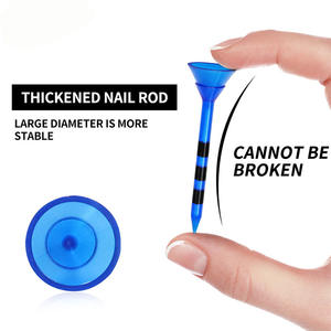 Tee de golf Passen Large 83 mm avec base rayée en plastique, matériau en caoutchouc durable pour les sports et les sports de balle - Product Image 6