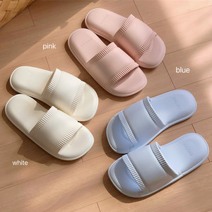 XIXITIAO 도매 조용한 편안한 게스트 슬리퍼 친환경 EVA 미니멀리스트 디자인 대량 맞춤 호텔 슬리퍼 에어비앤비용 - Product Image 4