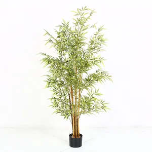 Life-like bambusa bambu artificial plantas artificiais ao ar livre