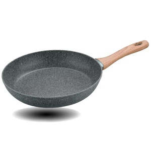 Padella Antiaderente <span class=keywords><strong>in</strong></span> Alluminio Forgiato Rivestito <span class=keywords><strong>in</strong></span> <span class=keywords><strong>Pietra</strong></span> di Marmo Durevole 24cm (9,5 Pollici), Altre Dimensioni Disponibili. - Product Image 1