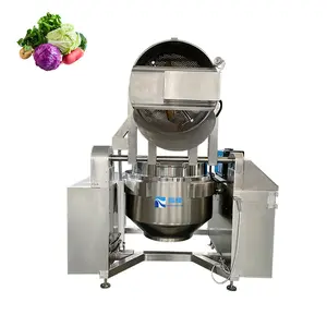 High Quality Good Price Vegetable Cooking Machinery Gas Boiling Seafood Blanching Kettle for Restaurant