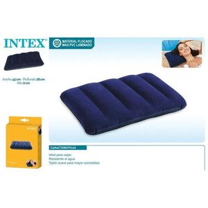 Almohada de Viaje Inflable Flocada 43X28 con Relleno de PVC para una Relajación Cómoda en Movimiento - Product Image 1
