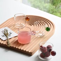 Tasse en verre artisanale de style moderne, résistante à la chaleur, avec anse colorée, paille sans BPA avec bouchon, compatible lave-vaisselle et micro-ondes, pour le lait