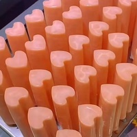 Moule à glace commercial en métal Ataforma avec certification de sécurité incendie - Outils ronds pour la fabrication de glaces en stock - Type : Machines à glace