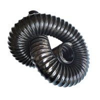 Tuyau de ventilation flexible en PU sur mesure (polyuréthane renforcé de fil d'acier) Longueur personnalisable Moulage Usage industriel ISO